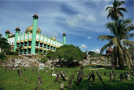 Kuching Mosque, Kuching, Sarawak, Malaysia, Southeast Asia, Asia Stock Photo - Rights-Managed, Code: 841-02916423