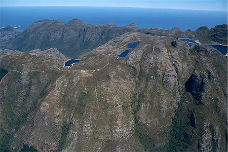 simsearch:841-03673623,k - Vue depuis l'hélicoptère de la montagne de la Table, Cape Town, Afrique du Sud, Afrique Photographie de stock - Rights-Managed, Code: 841-02916439