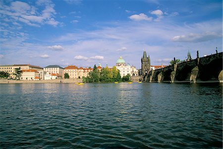 simsearch:841-03035738,k - Charles Bridge and the Vltava River, Prague, Czech Republic, Europe Foto de stock - Con derechos protegidos, Código: 841-02916494