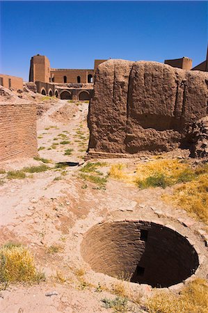 Well inside the Citadel (Qala-i-Ikhtiyar-ud-din), originally built by Alexander the Great, but in its present form by Malik Fakhruddin in 1305AD, Herat, Herat Province, Afghanistan, Asia Stock Photo - Rights-Managed, Code: 841-02916636