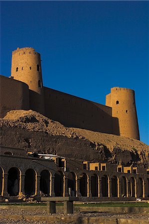 The Citadel (Qala-i-Ikhtiyar-ud-din), originally built by Alexander the Great, but in its present form by Malik Fakhruddin in 1305AD, Herat, Herat Province, Afghanistan, Asia Stock Photo - Rights-Managed, Code: 841-02916700