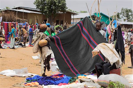 Hebdomadaire marché, clé Afir, basse vallée de l'Omo, Ethiopie, Afrique Photographie de stock - Rights-Managed, Code: 841-02917035