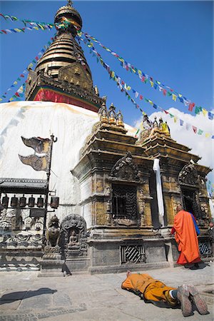 simsearch:841-03062289,k - Swayambhunath Stupa (Monkey Tempel), UNESCO Weltkulturerbe, Kathmandu, Nepal, Asien Stockbilder - Lizenzpflichtiges, Bildnummer: 841-02917377