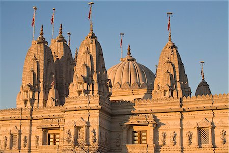Shri Swaminarayan Mandir Temple, the largest Hindu temple outside India, winner of UK Pride of Place award 2007, Neasden, London, England, United Kingdom, Europe Stock Photo - Rights-Managed, Code: 841-02917438