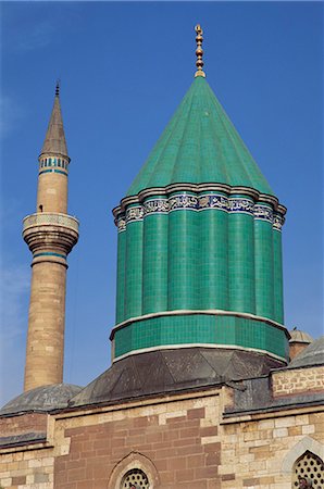 sufi - Mevlana Muzesi, Konya, Anatolia, Turkey, Asia Minor, Eurasia Foto de stock - Con derechos protegidos, Código: 841-02918254