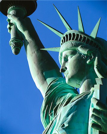 simsearch:841-02710643,k - The Statue of Liberty, New York City, New York, United States of America, North America Foto de stock - Con derechos protegidos, Código: 841-02918348