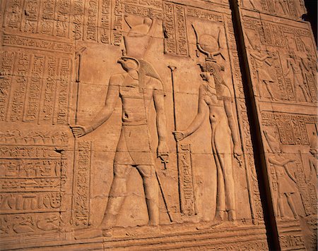 simsearch:841-03029232,k - Detail of relief carving including hieroglyphics, Kom Ombo, Egypt, North Africa, Africa, Africa Foto de stock - Direito Controlado, Número: 841-02918368