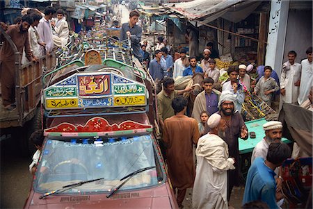 swat - Traffic jam, Swat Valley, Pakistan, Asia Stock Photo - Rights-Managed, Code: 841-02918587