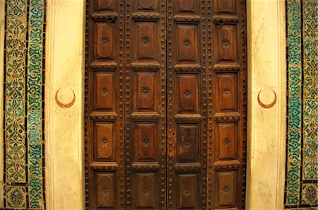 Détail de la porte, le Musée du Bardo, Tunis, Tunisie, l'Afrique du Nord, Afrique Photographie de stock - Rights-Managed, Code: 841-02918706