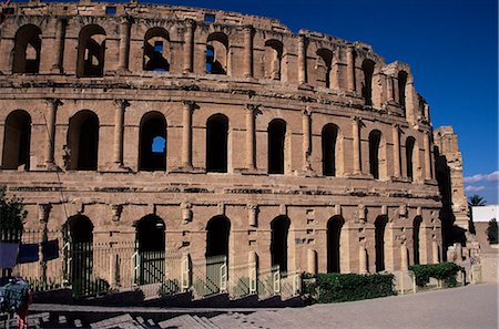 simsearch:841-02916511,k - Amphithéâtre romain, El Djem, patrimoine mondial de l'UNESCO, Tunisie, Afrique du Nord, Afrique Photographie de stock - Rights-Managed, Code: 841-02918714