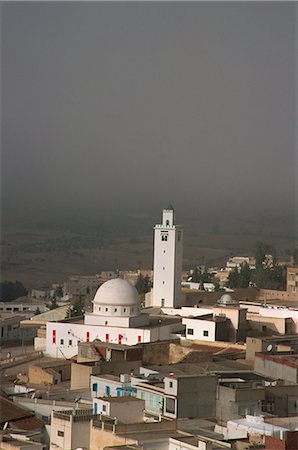 photo of mosque tunisia - Mosque and town, Le Kef, Tunisia, North Africa, Africa Stock Photo - Rights-Managed, Code: 841-02918718