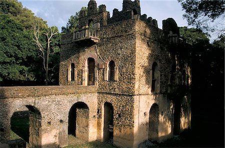 The Pavilion of Delight built for King Fasilidas, Gondar, Ethiopia, Africa Foto de stock - Con derechos protegidos, Código: 841-02918750