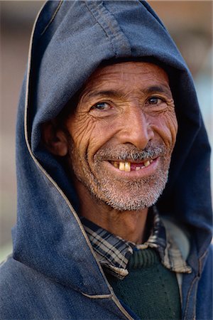 Portrait of Berber man, Anti Atlas region, Morocco, North Africa, Africa Foto de stock - Con derechos protegidos, Código: 841-02918837