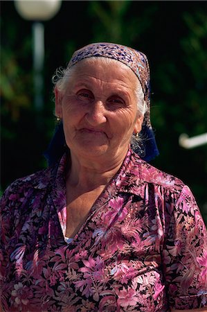 Croat peasant woman, Medjugorje, Bosnia Herzegovina, Europe Stock Photo - Rights-Managed, Code: 841-02918887