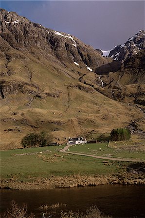 Glencoe, Highland region, Scotland, United Kingdom, Europe Fotografie stock - Rights-Managed, Codice: 841-02919011