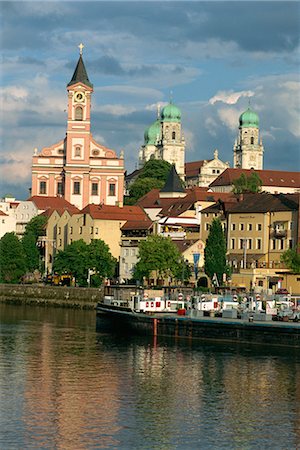 passau - Passau, Bavaria, Germany, Europe Fotografie stock - Rights-Managed, Codice: 841-02919031