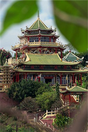 The Taoist temple in Cebu City in the Philippines, Southeast Asia, Asia Foto de stock - Con derechos protegidos, Código: 841-02919047