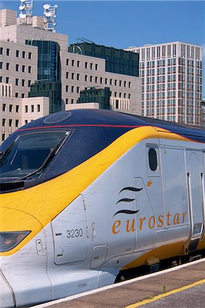 simsearch:841-02830818,k - Close-up of Eurostar train engine in London, England, United Kingdom, Europe Stock Photo - Rights-Managed, Code: 841-02919088