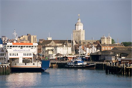 portsmouth - Old Harbour area, Portsmouth, Hampshire, England, United Kingdom, Europe Foto de stock - Con derechos protegidos, Código: 841-02919117