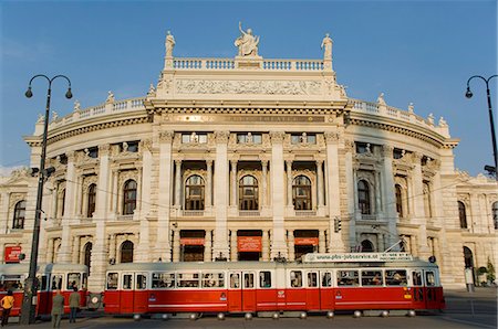 simsearch:841-05794685,k - Hofburgtheatre avec le tram, Vienne, Autriche, Europe Photographie de stock - Rights-Managed, Code: 841-02919183