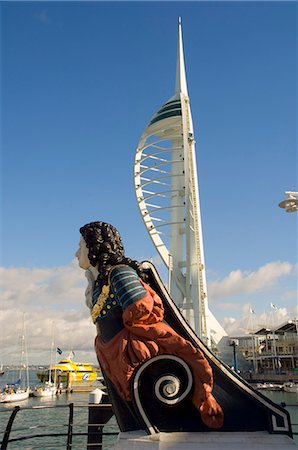 portsmouth - Spinnaker Tower, Portsmouth, Hampshire, England, United Kingdom, Europe Foto de stock - Con derechos protegidos, Código: 841-02919200