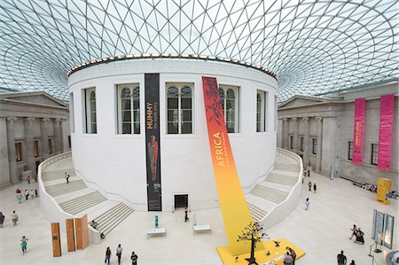 Great Court, British Museum, London, England, United Kingdom, Europe Stock Photo - Rights-Managed, Code: 841-02919238