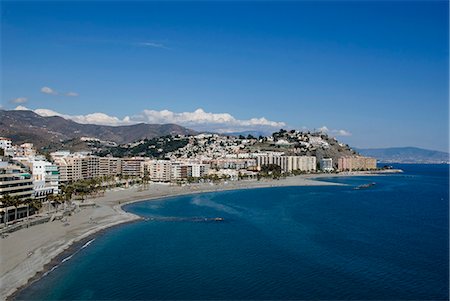 Beach, Almunecar, Costa del Sol, Andalucia (Andalusia), Spain, Mediterranean, Europe Stock Photo - Rights-Managed, Code: 841-02919396