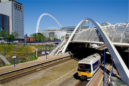 New stadium, Wembley, London, England, United Kingdom, Europe Stock Photo - Rights-Managed, Code: 841-02919451