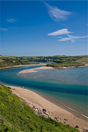 devonshire england - Avon estuary, Bigbury on Sea, South Hams, Devon, England, United Kingdom, Europe Stock Photo - Rights-Managed, Code: 841-02919495