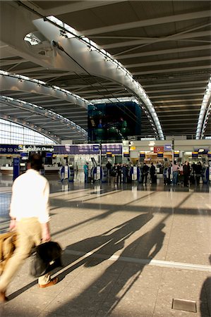 Heathrow Airport Terminal 5 in 2008, London, England, United Kingdom, Europe Fotografie stock - Rights-Managed, Codice: 841-02919623