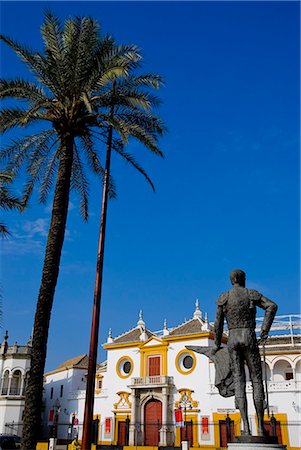 plaza de toros andalucia - Bullring, Seville, Andalucia, Spain, Europe Stock Photo - Rights-Managed, Code: 841-02919666