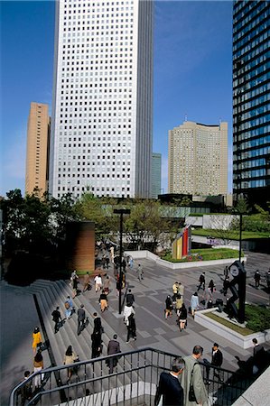 simsearch:841-02903180,k - Business district, Tokyo, Japon, Asie Photographie de stock - Rights-Managed, Code: 841-02919704