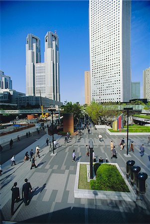 distance office - Commuters, Tokyo, Japan Stock Photo - Rights-Managed, Code: 841-02919703