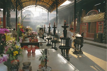 Lungshan temple, Taipei, Taiwan, Asie Photographie de stock - Rights-Managed, Code: 841-02919743