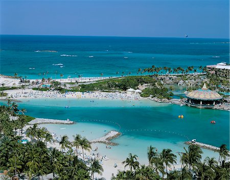 paradise island bahamas beach - Paradise Island, the Bahamas, Atlantic, Central America Stock Photo - Rights-Managed, Code: 841-02919931