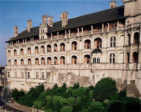 Château de Blois, Loir-et-Cher, Centre, France, Europe Photographie de stock - Rights-Managed, Code: 841-02919954