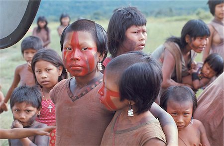 Gorotire Indian girl, Brazil, South America Stock Photo - Rights-Managed, Code: 841-02924024