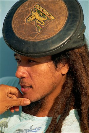 Rastafarian boy, Dangriga, Belize, Central America Stock Photo - Rights-Managed, Code: 841-02924118