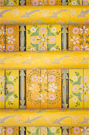 Painted ceiling, the harem, Tash Khauli Palace, Khiva, Uzbekistan, Central Asia, Asia Stock Photo - Rights-Managed, Code: 841-02924166