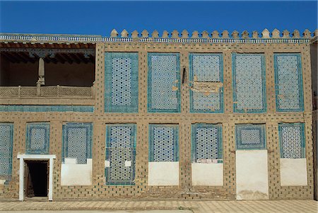 The harem, Tash Khauli Palace, Khiva, Uzbekistan, Central Asia, Asia Stock Photo - Rights-Managed, Code: 841-02924163