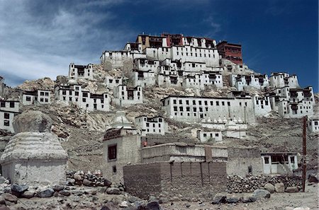 simsearch:841-02992259,k - Kloster Tikse, Ladakh, Indien, Asien Stockbilder - Lizenzpflichtiges, Bildnummer: 841-02924203