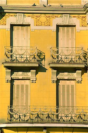 Balconies, Madrid, Spain, Europe Stock Photo - Rights-Managed, Code: 841-02924237