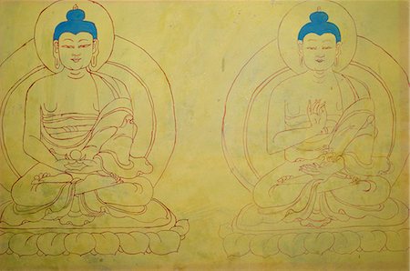 Y Lakang, Sakyamuni Buddhas, Tibet, China, Asia Stock Photo - Rights-Managed, Code: 841-02924532