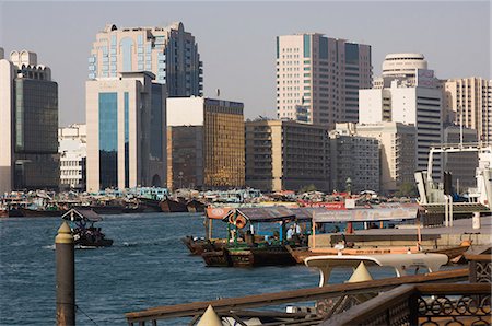 dubai creek - Abras traversant la crique de Dubaï, Dubai, Émirats Arabes Unis, Moyen-Orient Photographie de stock - Rights-Managed, Code: 841-02924652