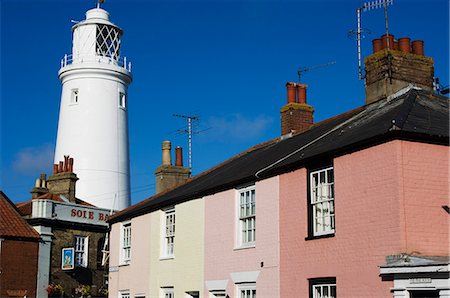 southwold - Southwold Lighthouse, Southwold, Suffolk, England, United Kingdom, Europe Foto de stock - Con derechos protegidos, Código: 841-02924727
