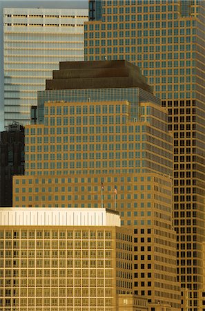 Monde financier Center bâtiments, Manhattan, New York City, New York, États-Unis d'Amérique, d'Amérique du Nord Photographie de stock - Rights-Managed, Code: 841-02924745