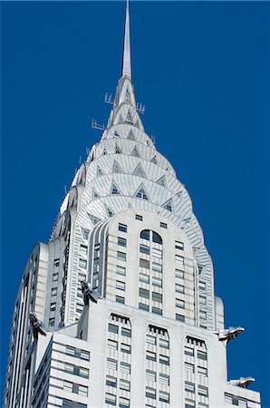 The Chrysler Building, 42nd Street, Manhattan, New York City, New York, United States of America, North America Stock Photo - Rights-Managed, Code: 841-02924740