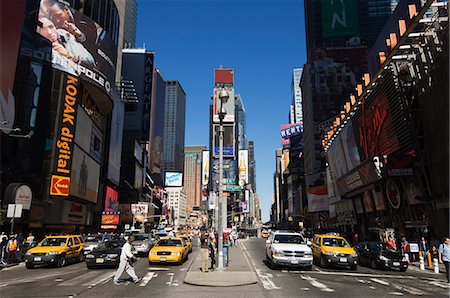 Times Square, Manhattan, New York City, New York, États-Unis d'Amérique, l'Amérique du Nord Photographie de stock - Rights-Managed, Code: 841-02924807