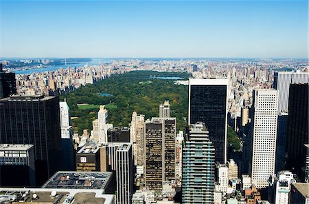 simsearch:841-02944352,k - High view of Central Park and Upper Manhattan, New York City, New York, United States of America, North America Stock Photo - Rights-Managed, Code: 841-02924812