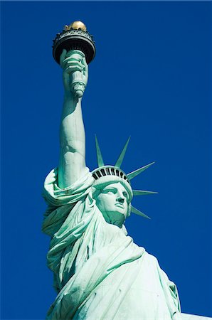 simsearch:841-02924916,k - Statue of Liberty, Liberty Island, New York City, New York, United States of America, North America Fotografie stock - Rights-Managed, Codice: 841-02924908